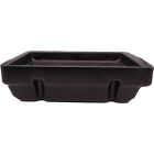Midwest Can 9 Qt. Black Polyethylene Oil Drain Pan Image 1