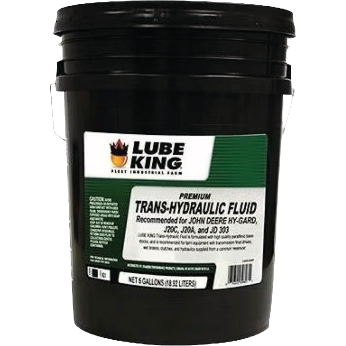 Lube King 5 Gal. J20C Premium John Deere Tractor Hydraulic & Transmission Fluid Image 1