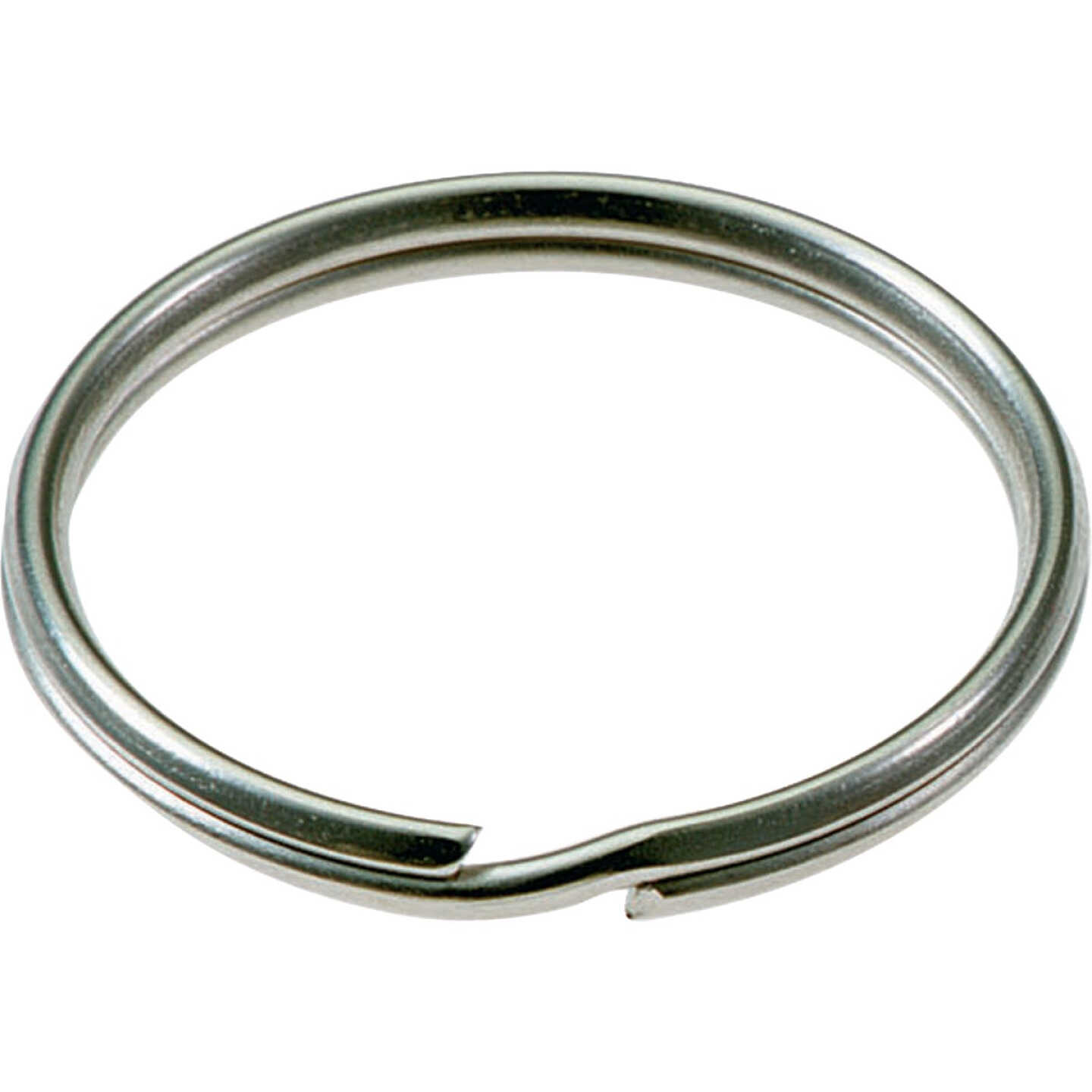 Lucky Line Tempered Steel Nickel-Plated 3/4 In. Key Ring (2-Pack) Image 1