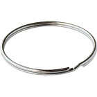 Lucky Line Tempered Steel Nickel-Plated 1 In. Key Ring (2-Pack) Image 1