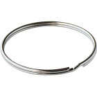 Lucky Line Tempered Steel Nickel-Plated 1-1/8 In. Key Ring (2-Pack) Image 1
