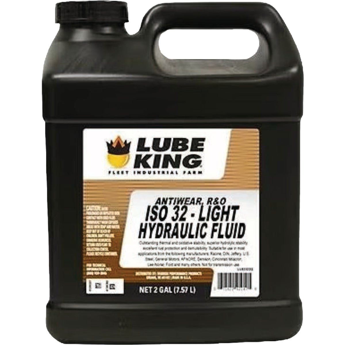 Lube King 2 Gal. AW ISO 32 Hydraulic Fluid Image 1