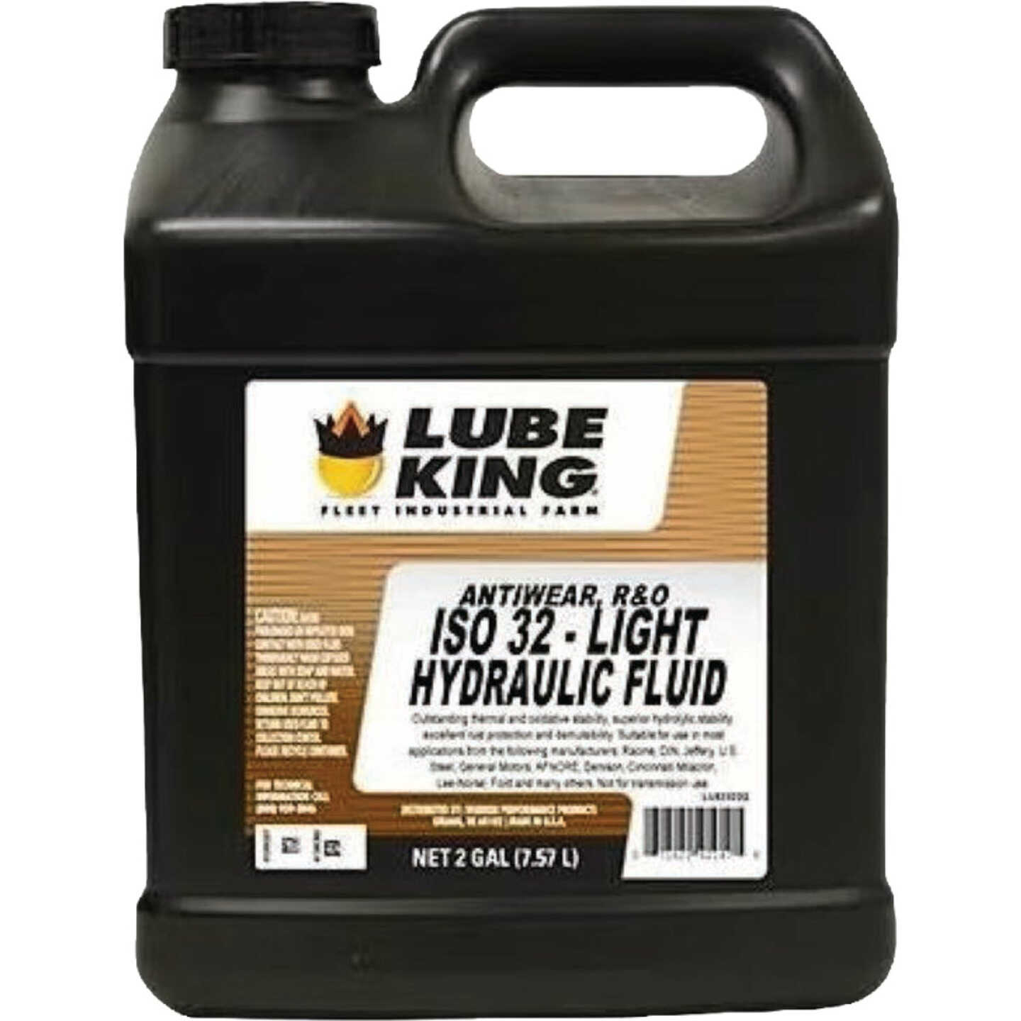 Lube King 2 Gal. AW ISO 32 Hydraulic Fluid Image 1