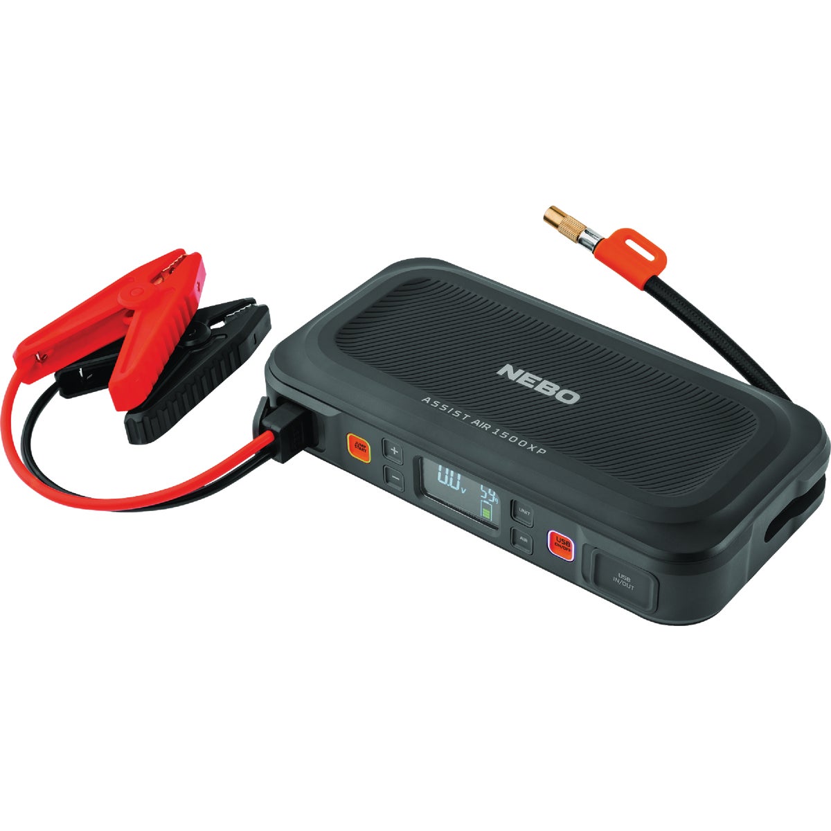Nebo Assist Air 1500 Amp 12-Volt Jump Starter