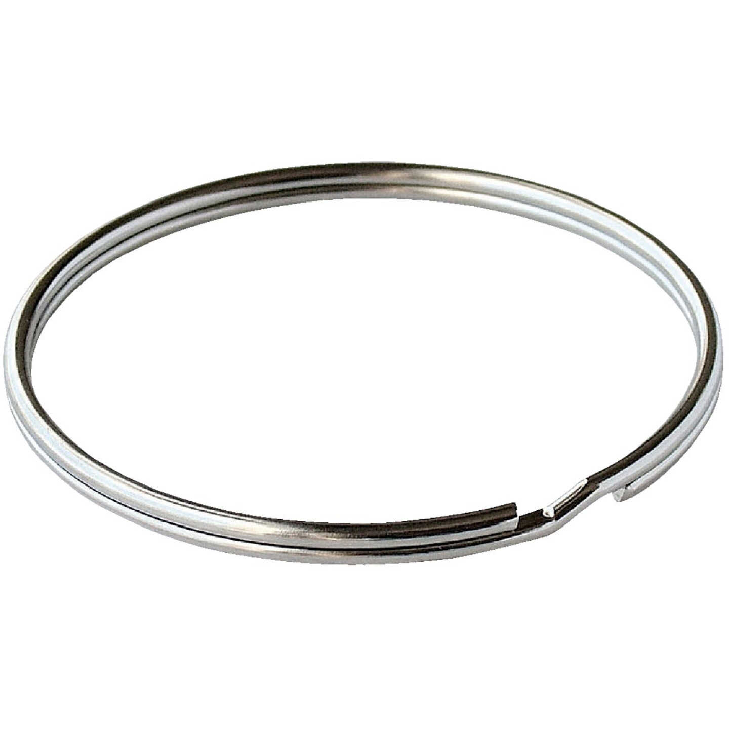 Lucky Line Tempered Steel Nickel-Plated 1-1/8 In. Key Ring (100-Pack) Image 1