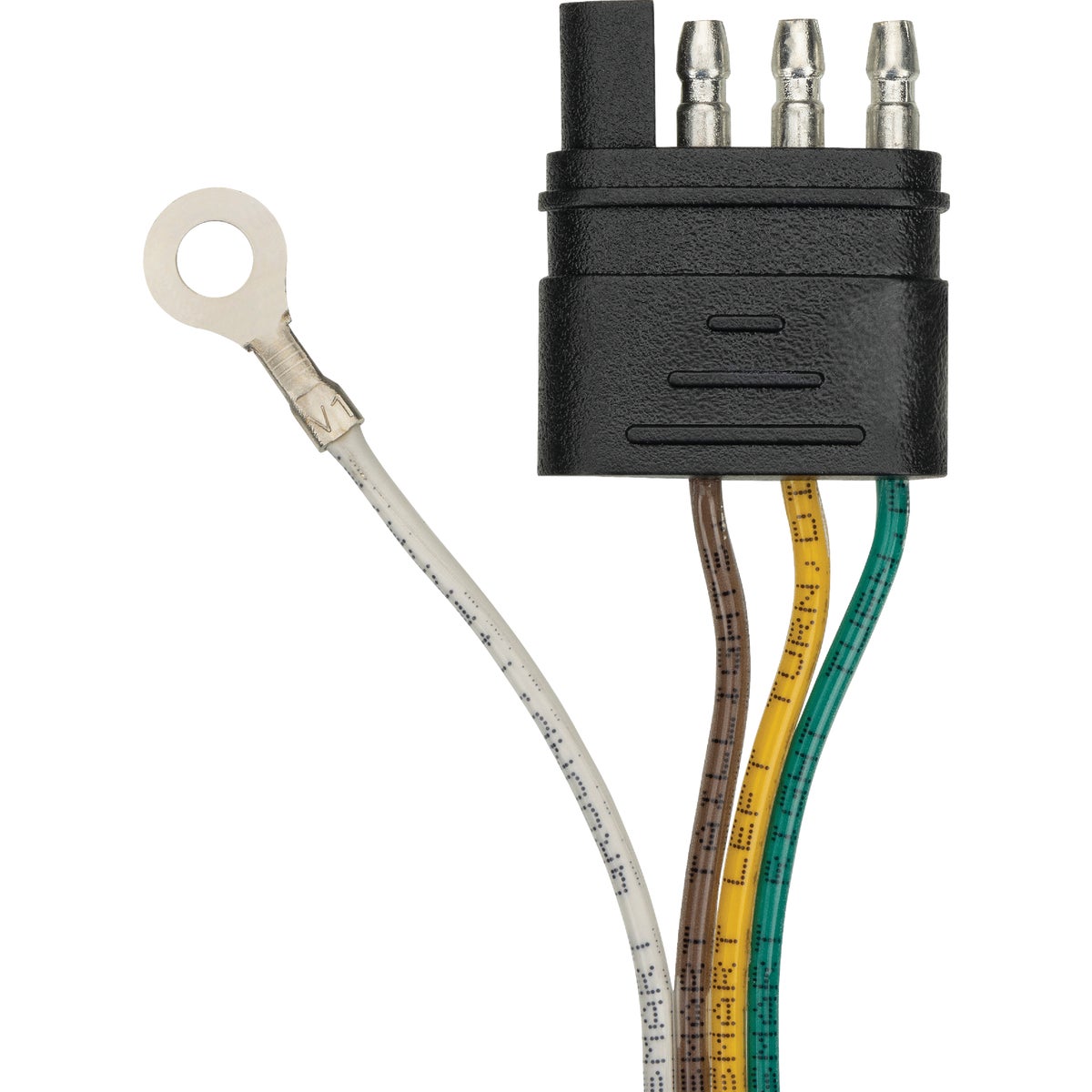 TowSmart 4-Flat 32 In. Extension Connector with Exterior Ground Terminal Image 5