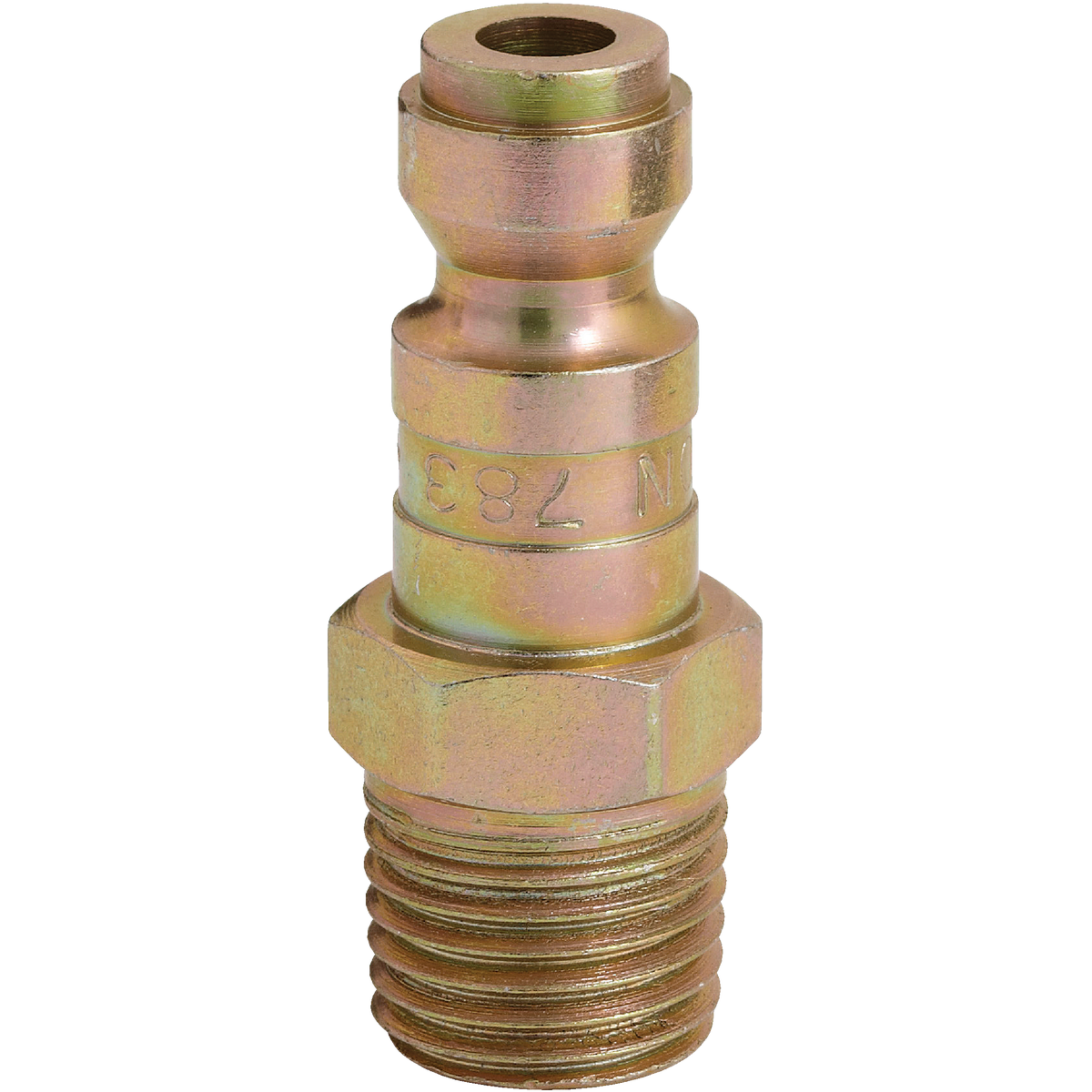 Milton 1/4 In. FMPT Steel-Plated T-Style Plug Image 1