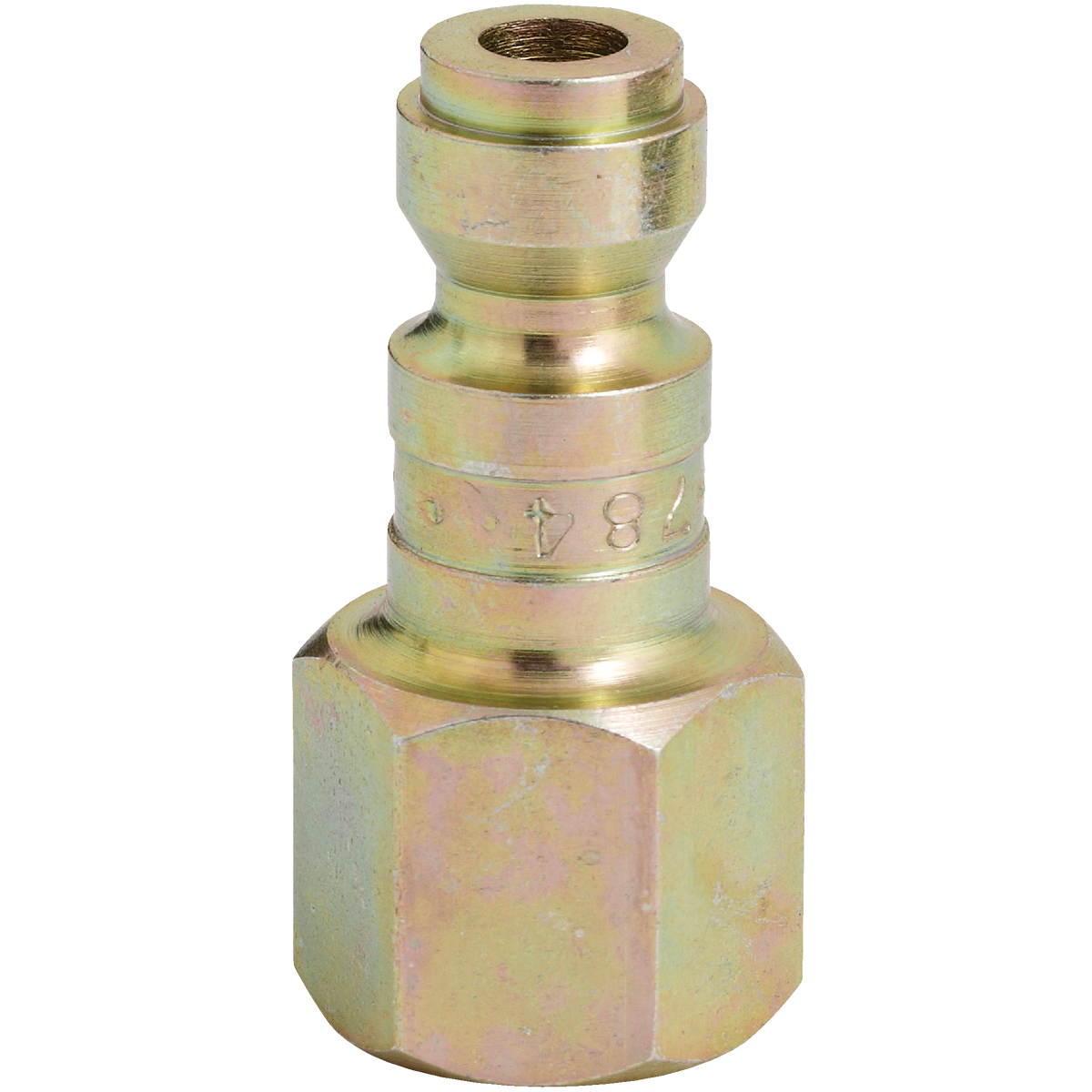 Milton 1/4 In. FNPT Steel-Plated T-Style Plug Image 1
