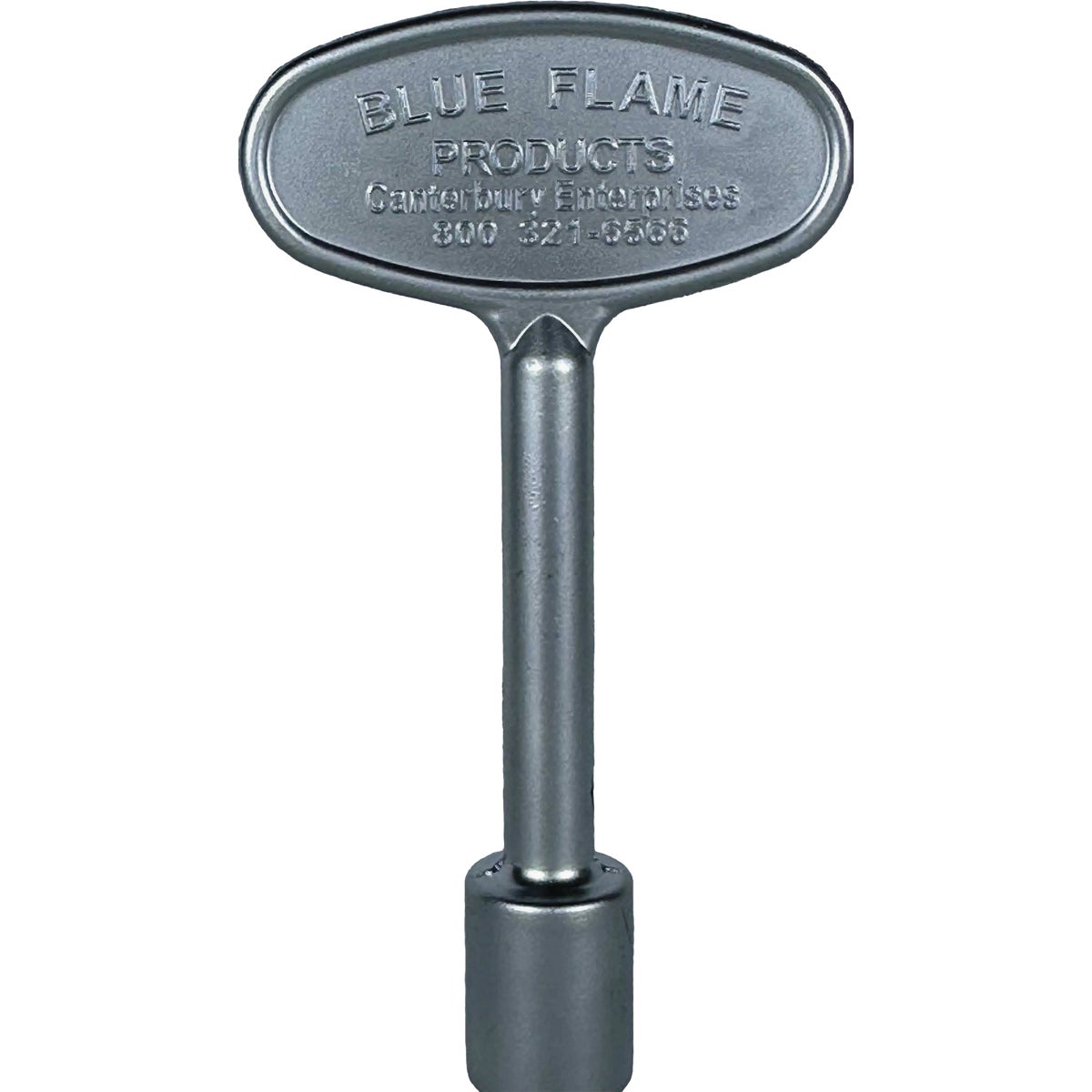 Blue Flame 3 In. Flat Black Finish Universal Fit Log Lighter Gas Valve Key