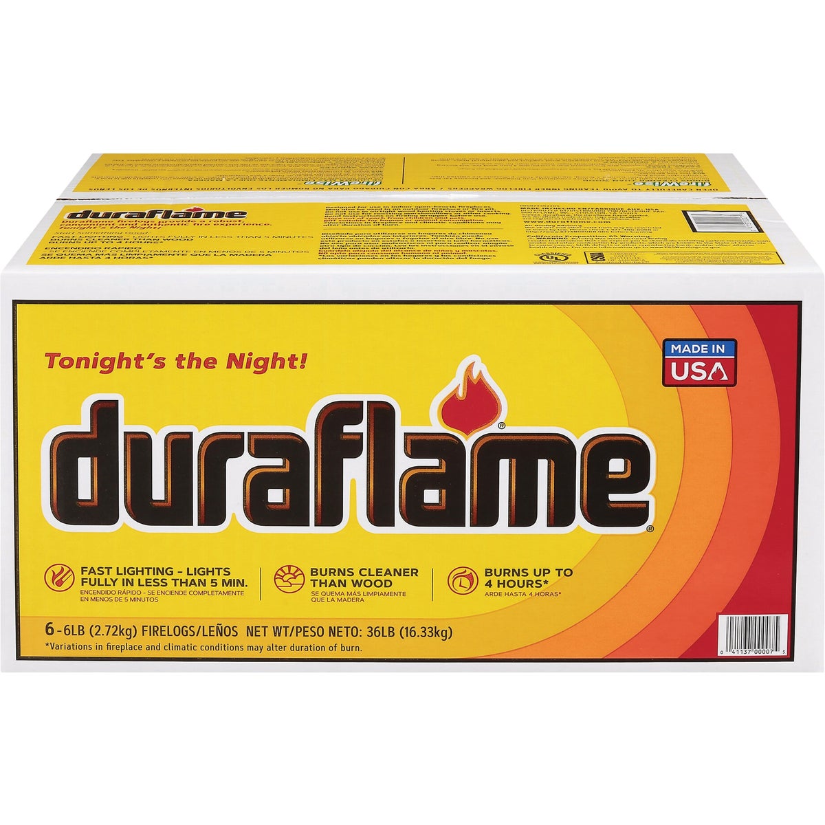 Duraflame 4-Hr. Fire Logs (6-Pack) Image 1