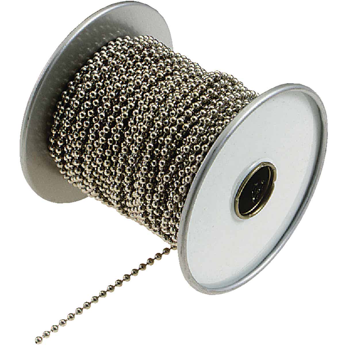Lucky Line #6 100 Ft. Nickel Finished Stainless Steel Ball Chain Image 1