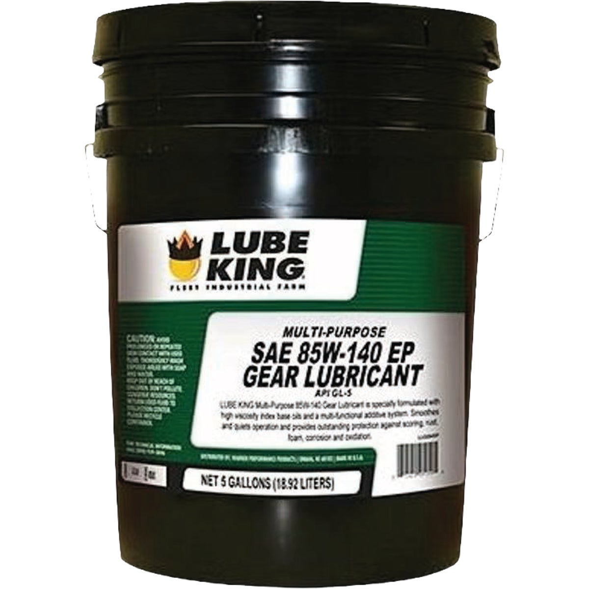 Lube King 5 Gal. 85W140 Multi-Purpose Gear Lubricatn Oil Image 1