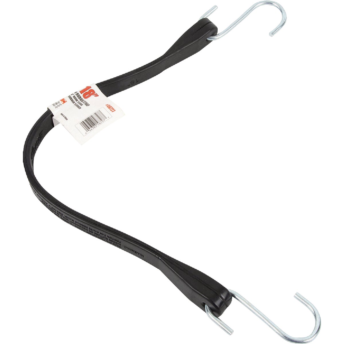 Erickson 18 In. EPDM Rubber Tarp Strap (25-Pack)