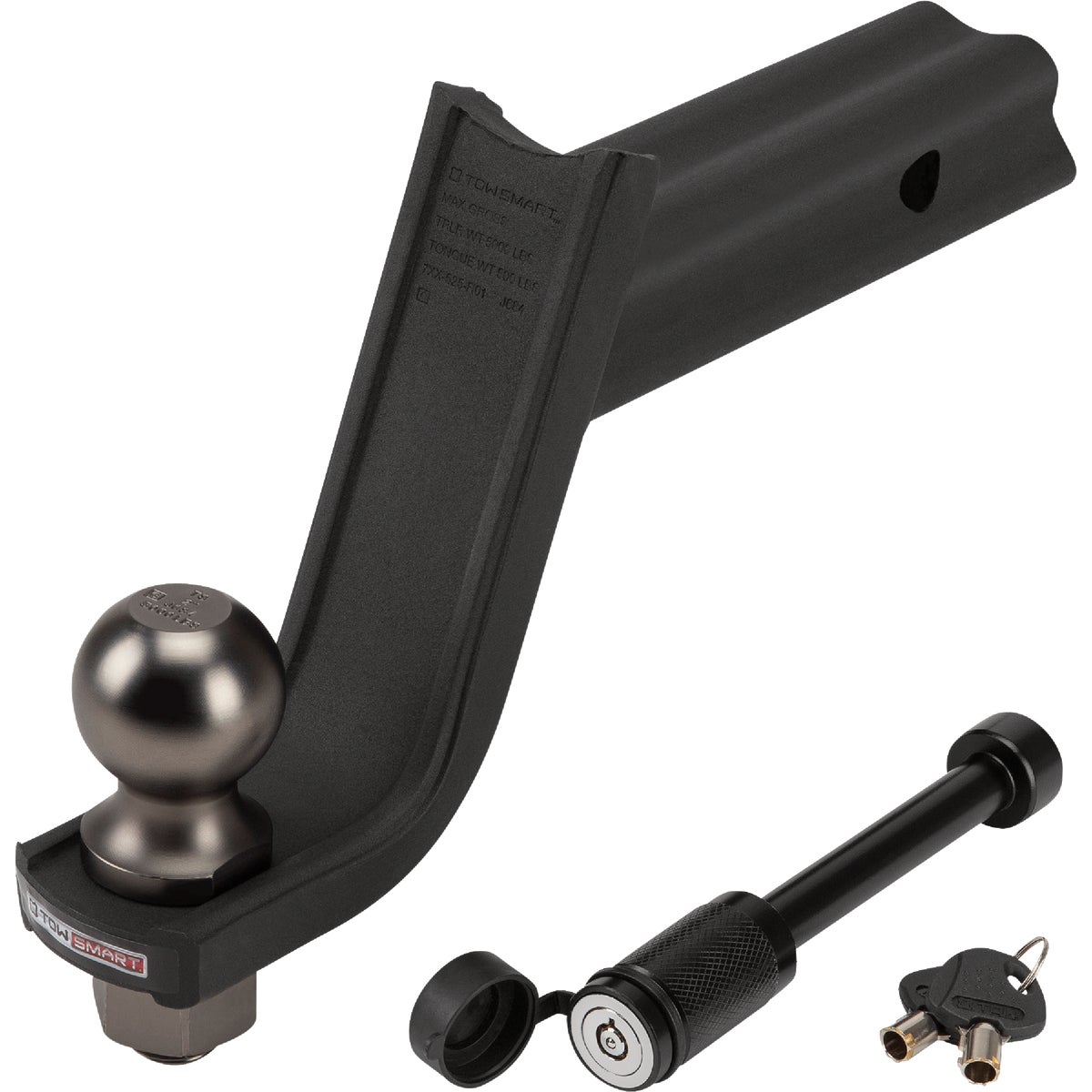TowSmart Baja X-Mount Class III Security Starter Kit with 5-1/4 In. Drop, 5000 Lb. Capacity