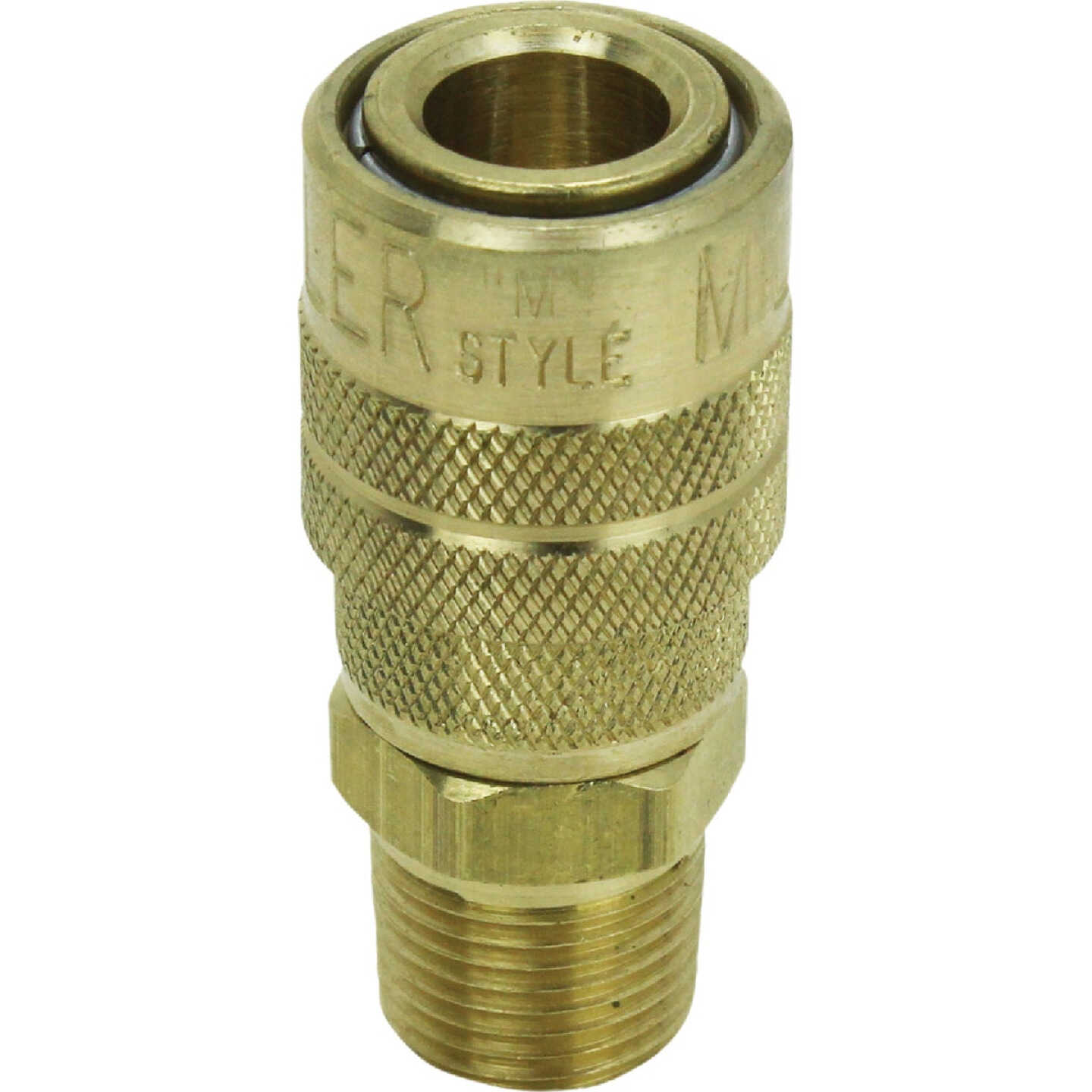 Milton 3/8 In. MNPT M-Style Coupler Image 3