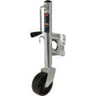 CURT 10 In. 1000 Lb. Marine Trailer Jack with 6 In. Wheel Image 1