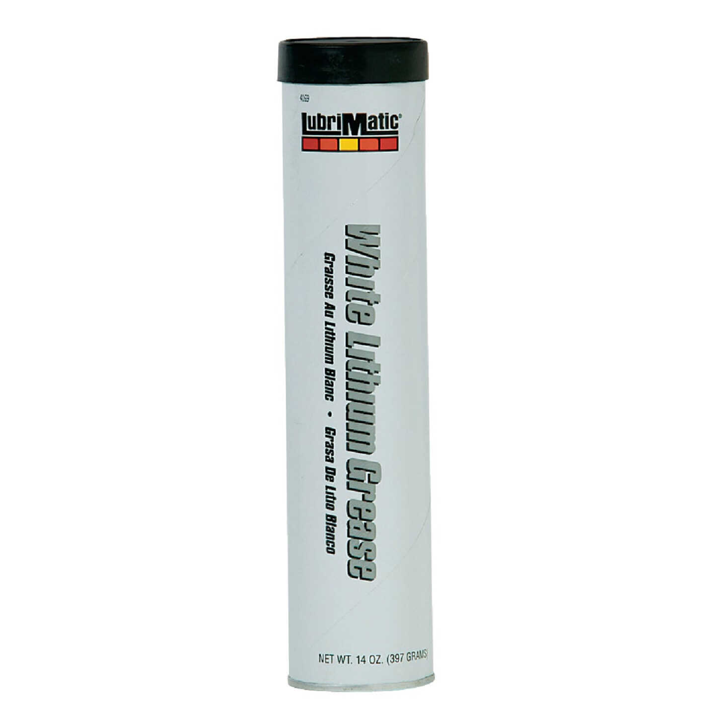 LubriMatic 14 Oz. Cartridge White Lithium Grease Image 1