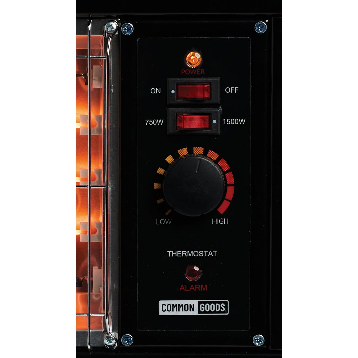 Home Impressions 1500W 120V Radiant Electric Heater Image 4