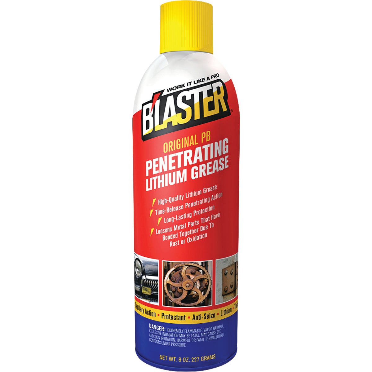 B'laster 8 Oz. PB Infused Grease Aerosol