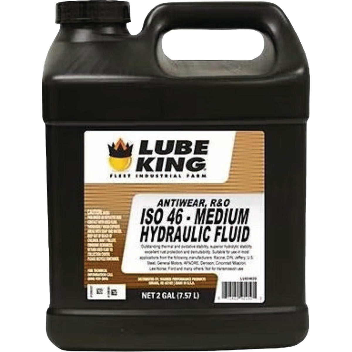 Lube King 2 Gal. AW ISO 46 Hydraulic Fluid Image 1