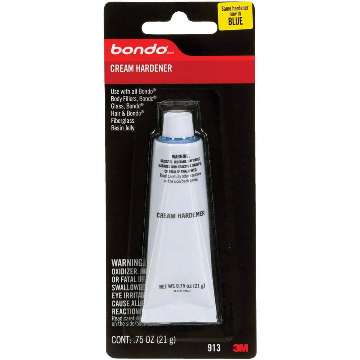 Bondo 0.75 Oz. Blue Cream Body Filler Hardener