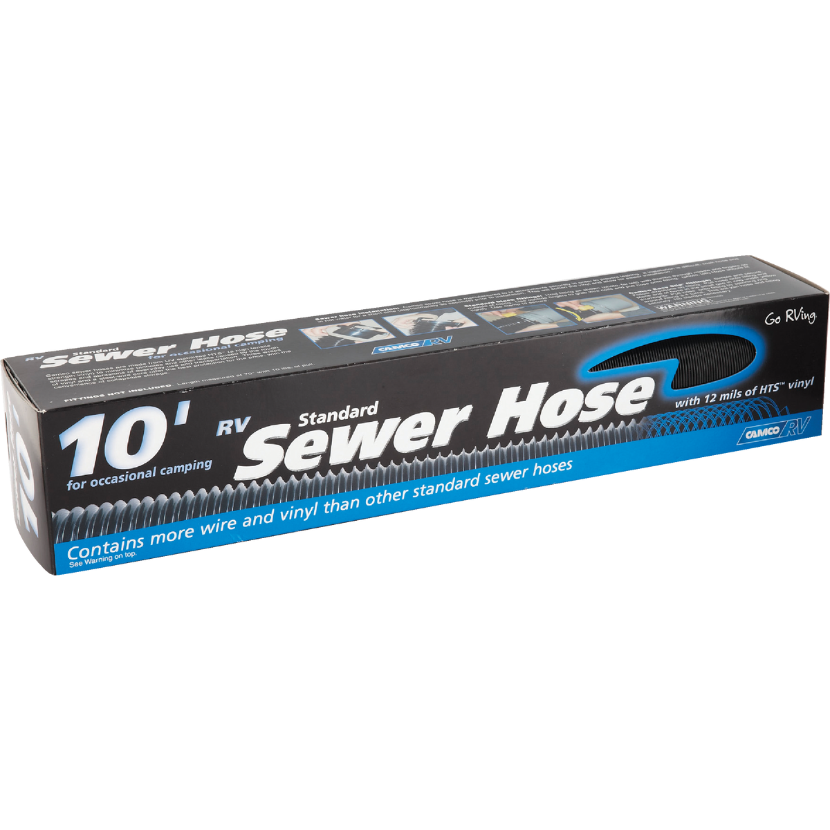 Camco 10 Ft. Standard RV Sewer Hose Image 2