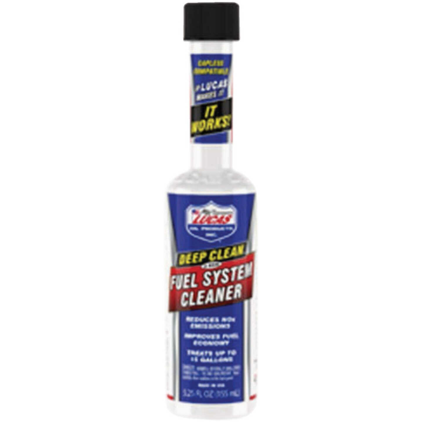 Lucas Oil 5.25 Oz. Deep Clean Fuel System Cleaner Image 1