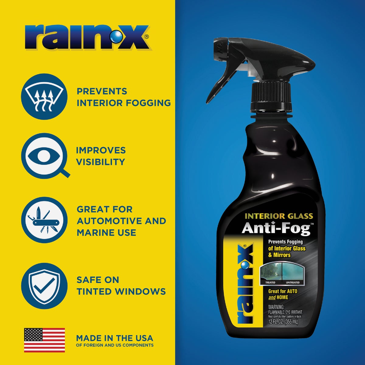 Rain-X 12 Oz. Trigger Spray Interior Glass Anti-Fog Cleaner Image 6