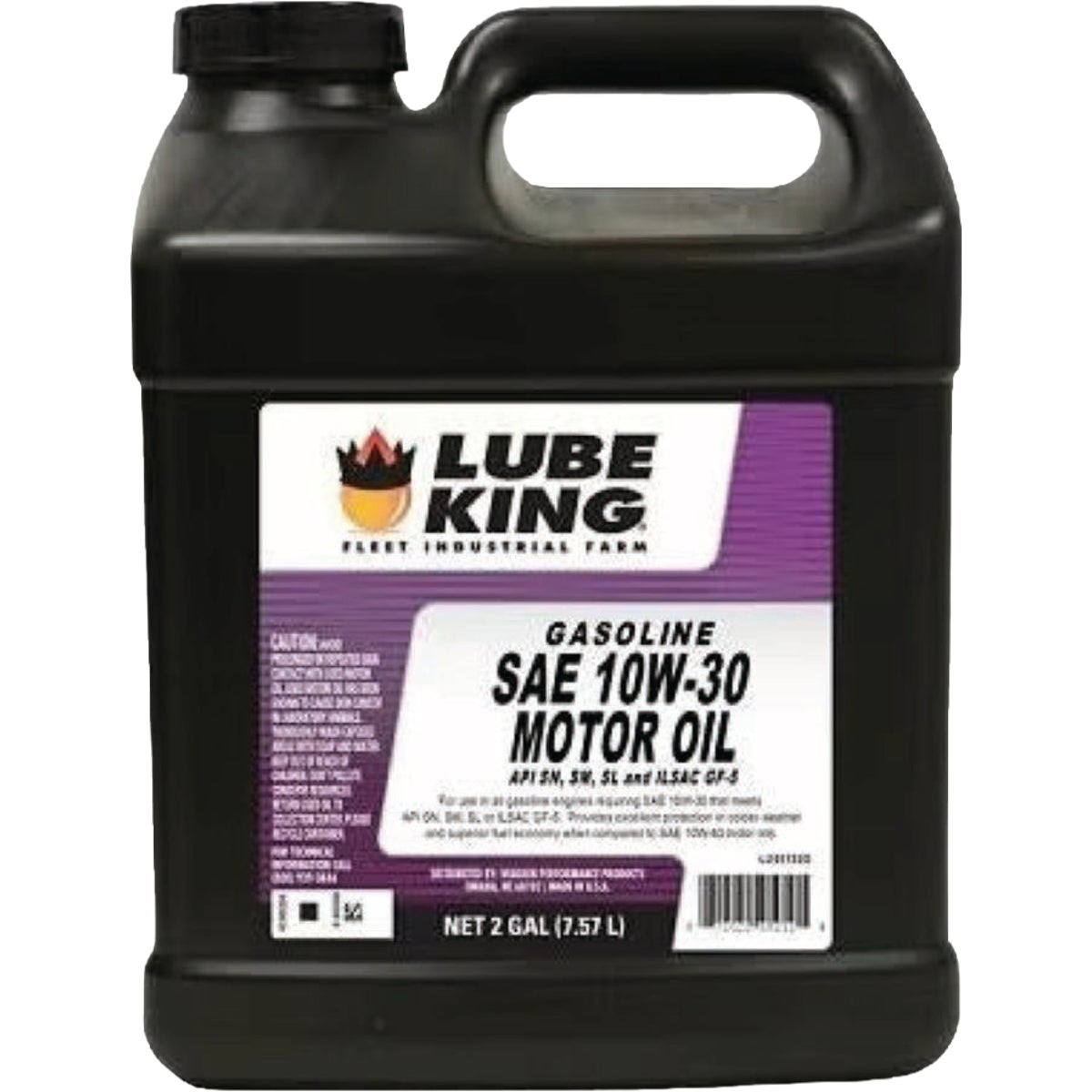 Lube King 2 Gal. 10W30 Engine Oil Image 1