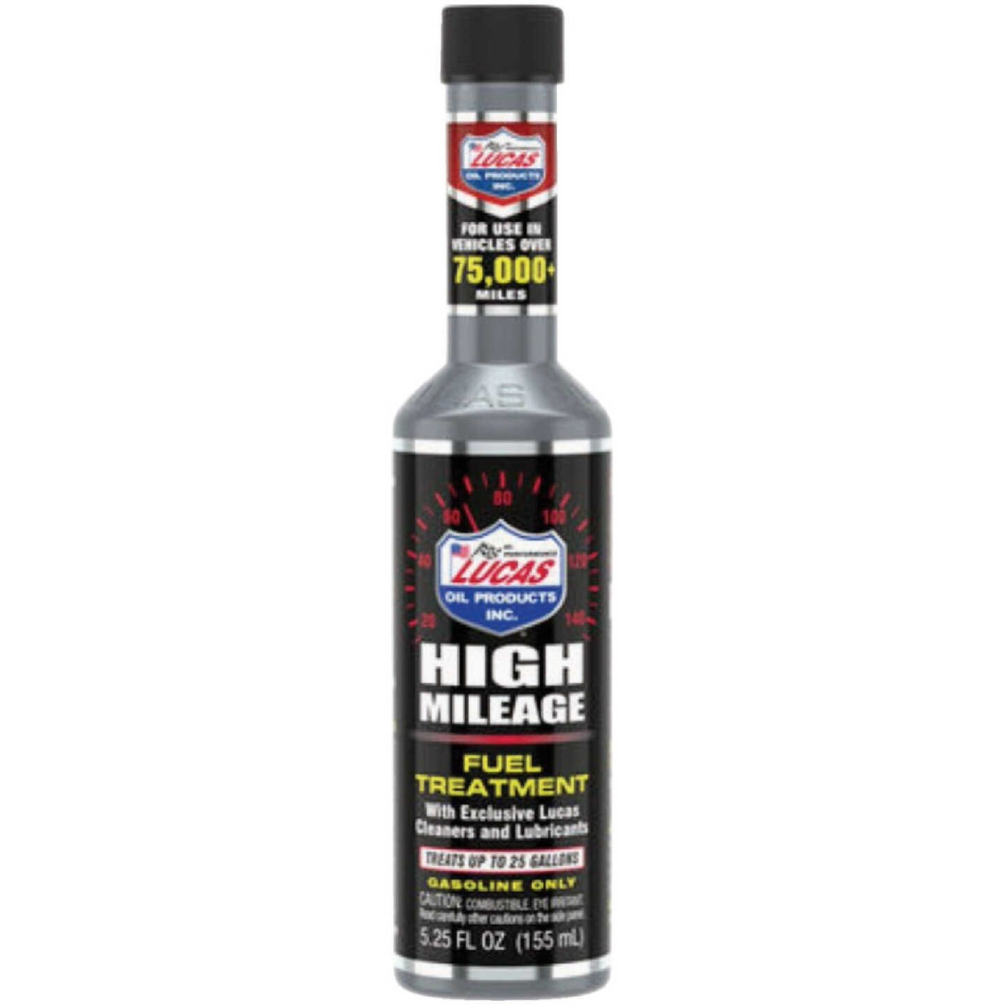 Lucas Oil 5.25 Oz. High Mileage Fuel Treatment Image 1