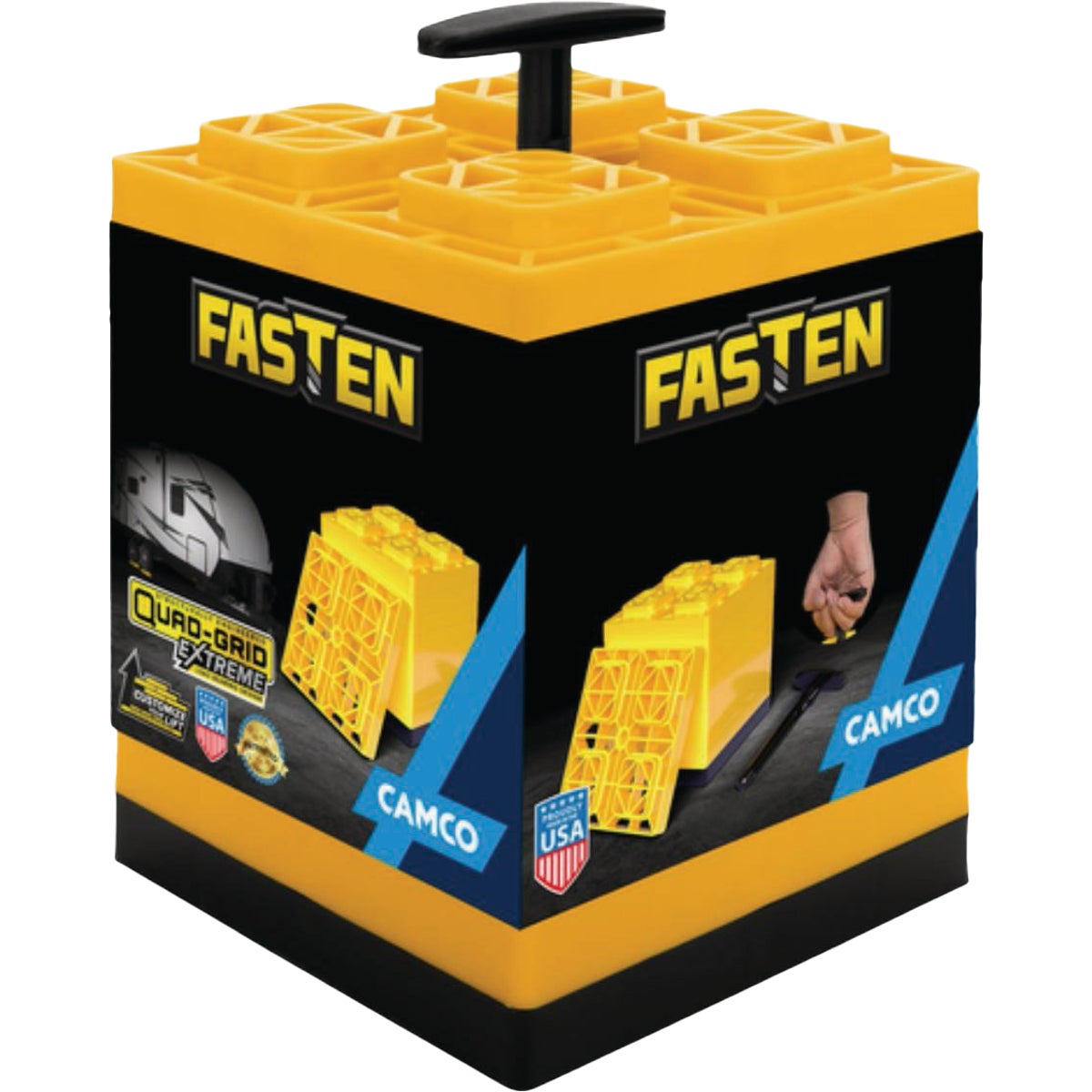 Camco FasTen Leveling Blocks with T-Handle (10-Pack)