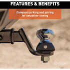 Curt Loaded Ball Mount with 2 In. Ball (2" Shank, 7,500 lbs., 6" Drop) Image 3