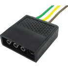 Seachoice 4-Pole Flat Male 12 In. Trailer Side Connector Image 1