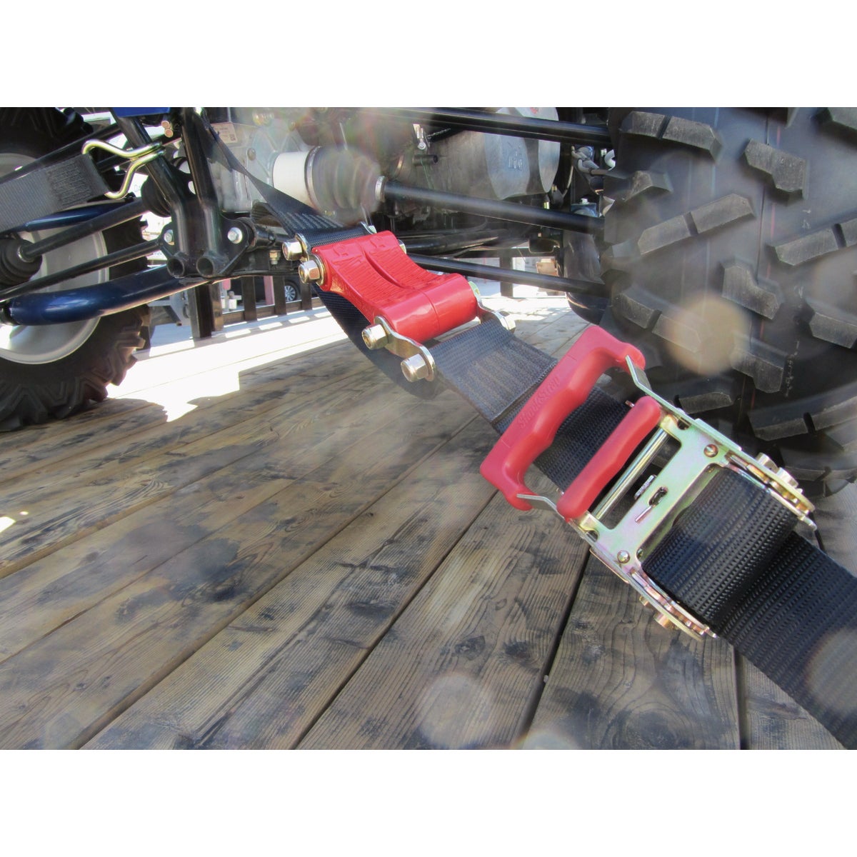ShockStrap 18 Ft. x 2 In. Constant Tension Ratchet Tie Down Straps (2-Pack) Image 5