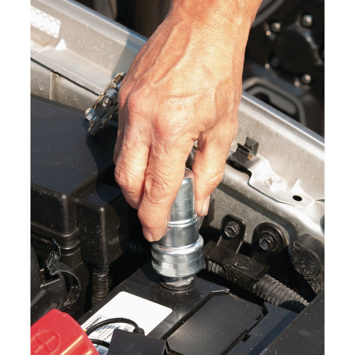 Performance Tool Metal Battery Terminal Brush Image 2