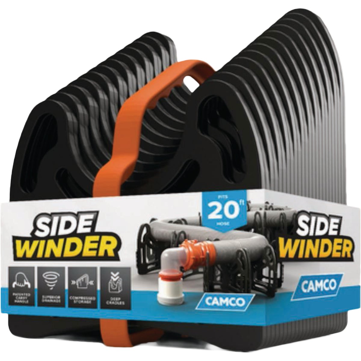 Camco Sidewinder 20 Ft. Plastic Sewer Hose Support