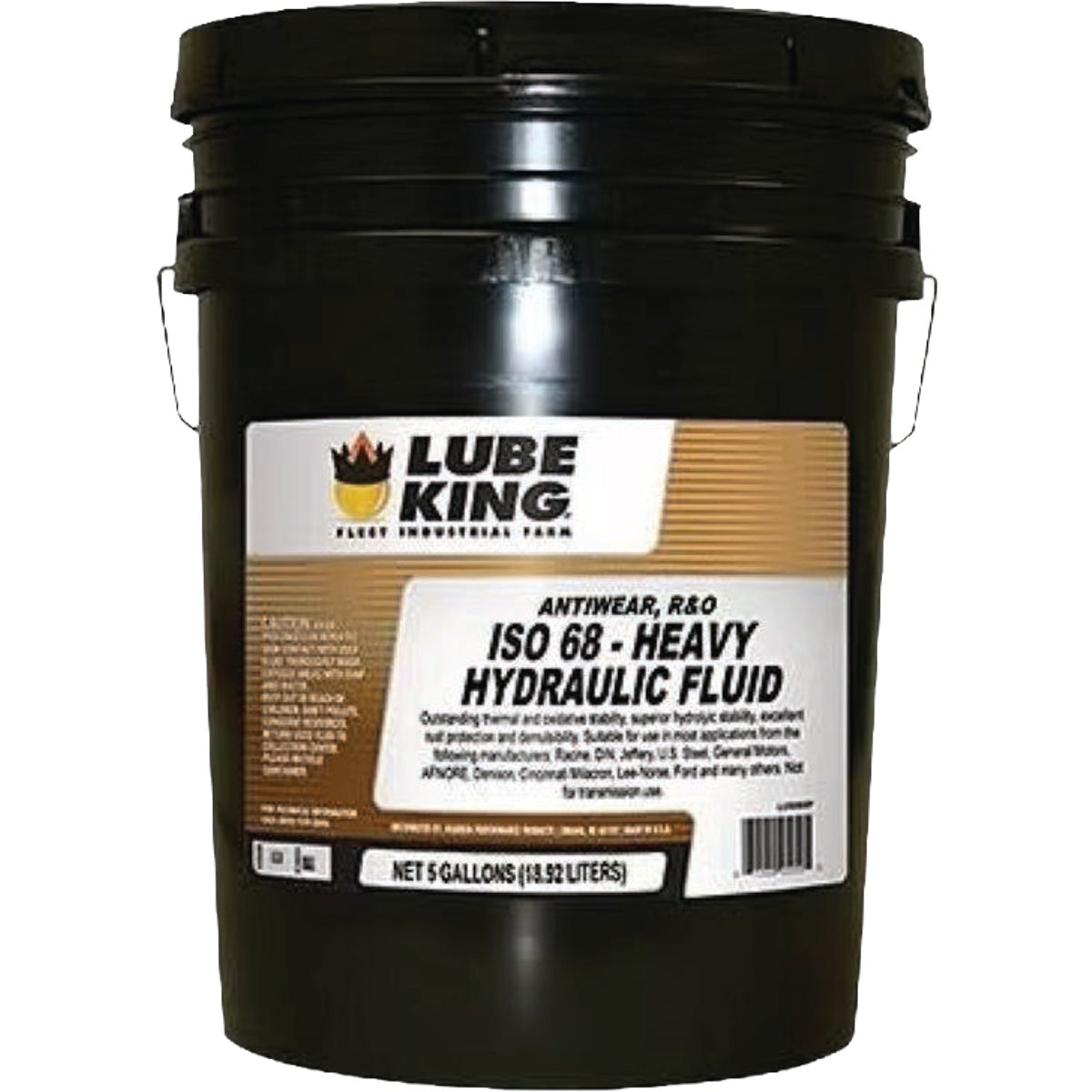 Lube King 5 Gal. AW ISO 68 Hydraulic Fluid Image 1