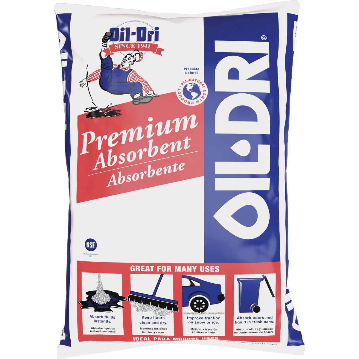 Oil Dri 45 Lb. Industrial Oil Absorbent