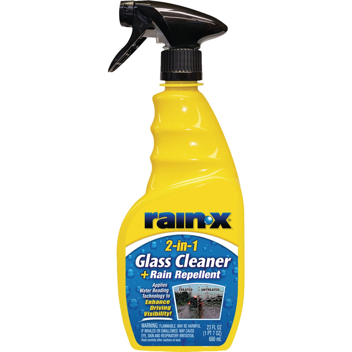 RAIN-X 2-in-1 23 Oz. Trigger Spray Rain Repellent and Automotive Glass Cleaner Image 1