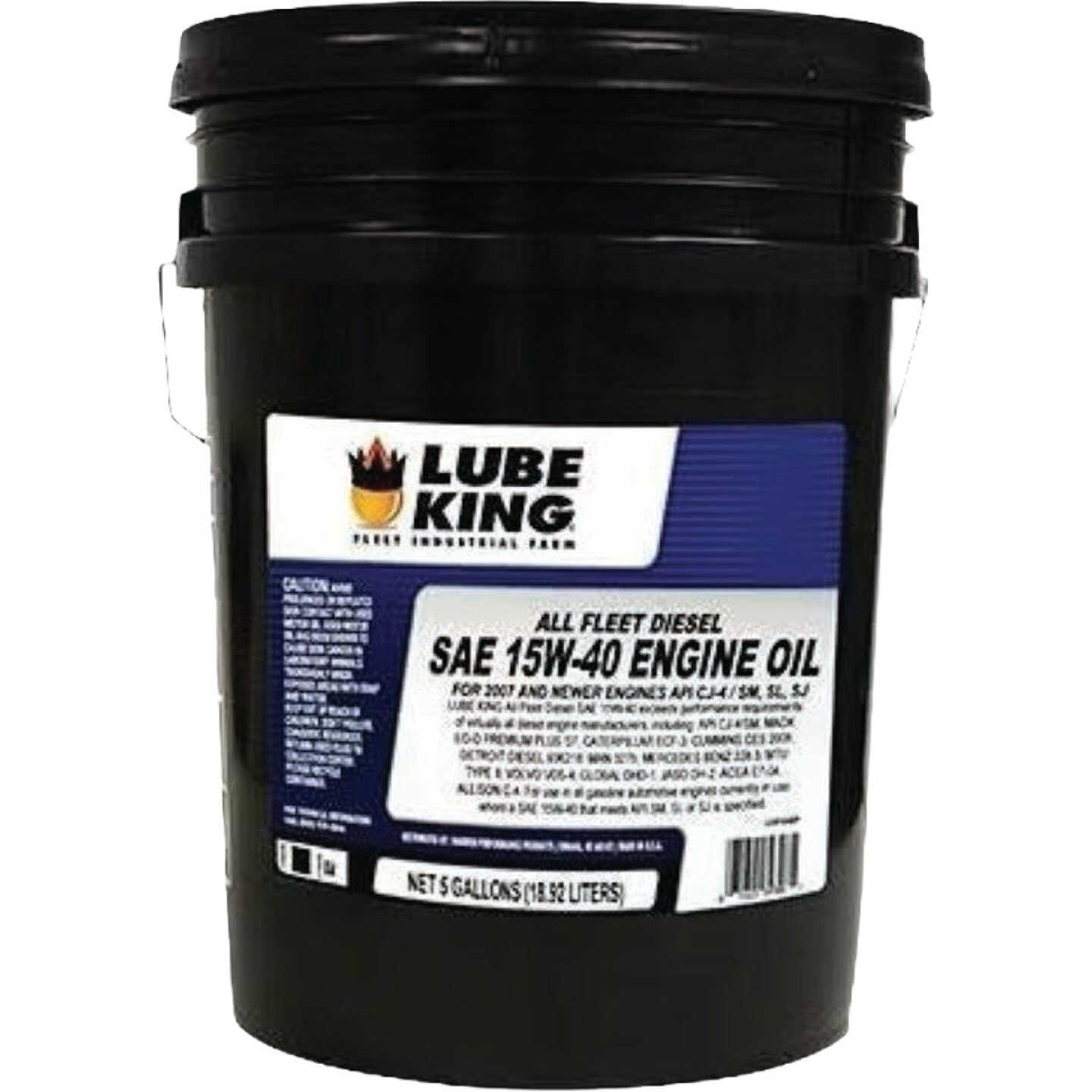Lube King 5 Gal. 15W40 Fleet Oil Image 1