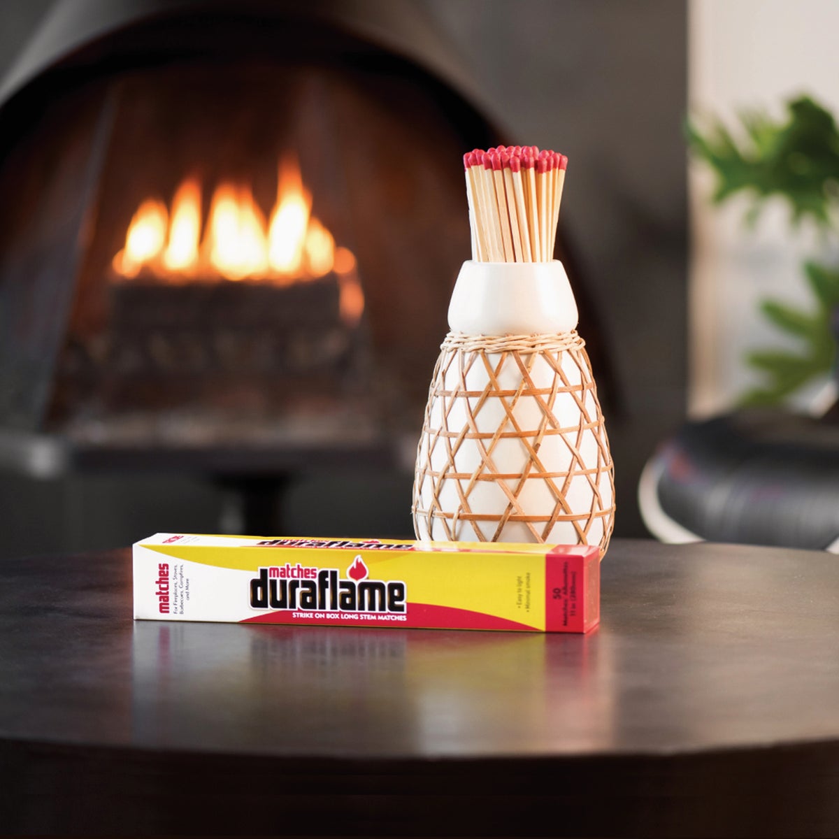 Duraflame 11 In. Strike on Box Safety Matches (50-Pack) Image 3