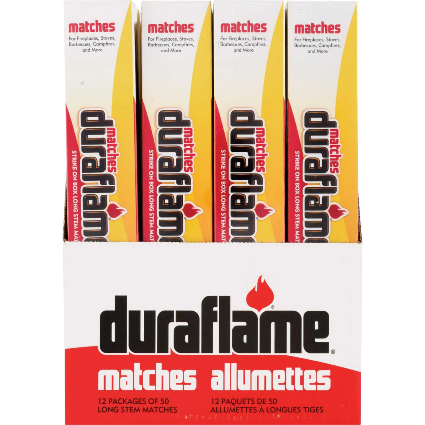 Duraflame 11 In. Strike on Box Safety Matches (50-Pack) Image 4