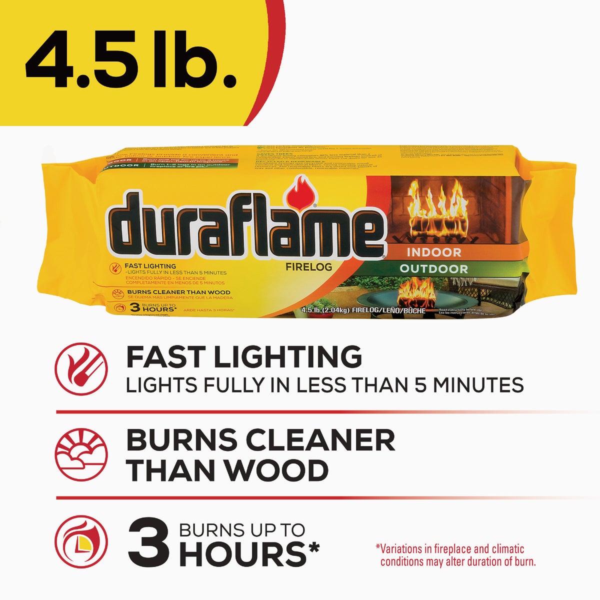 Duraflame 3-Hour Firelog (6-Pack) Image 6