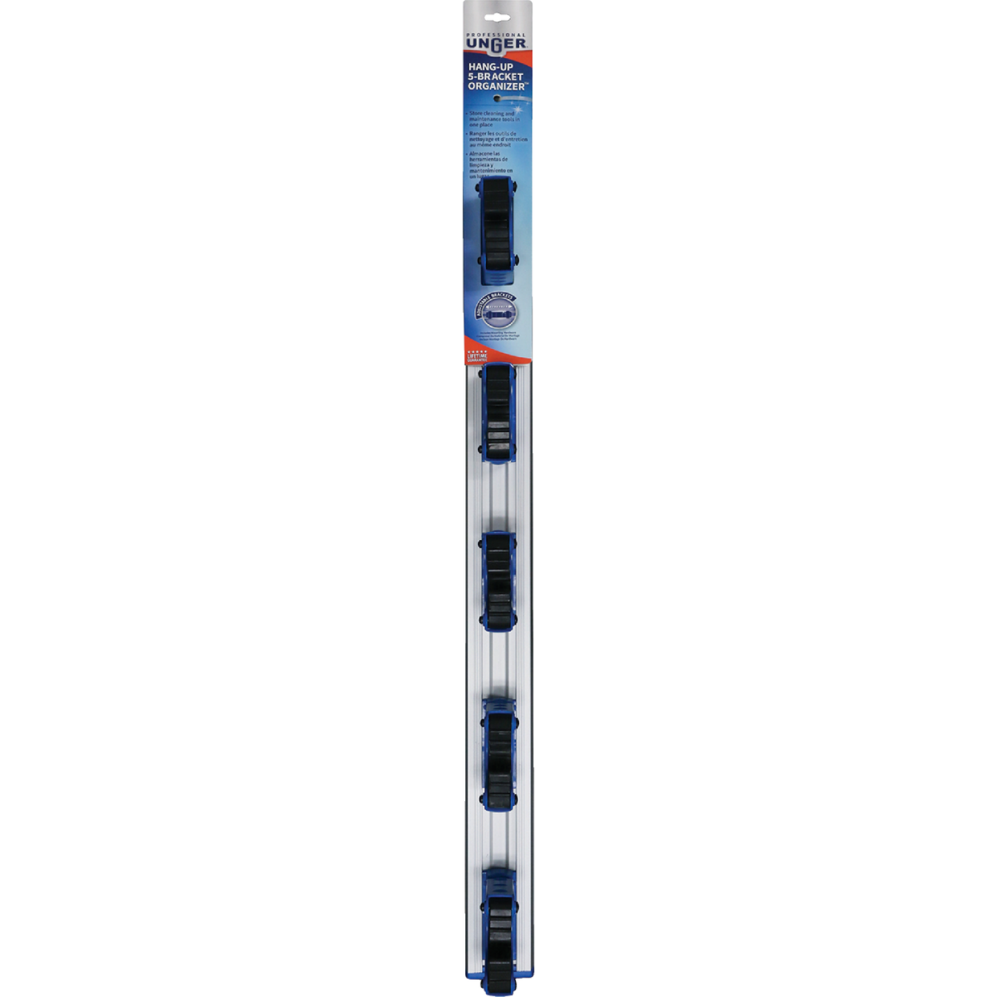 Unger 28 In. Pro Hand Held & Long Handle Tool Rack Image 4