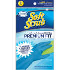 Soft Scrub Large Premium Fit Latex Rubber Glove Image 1