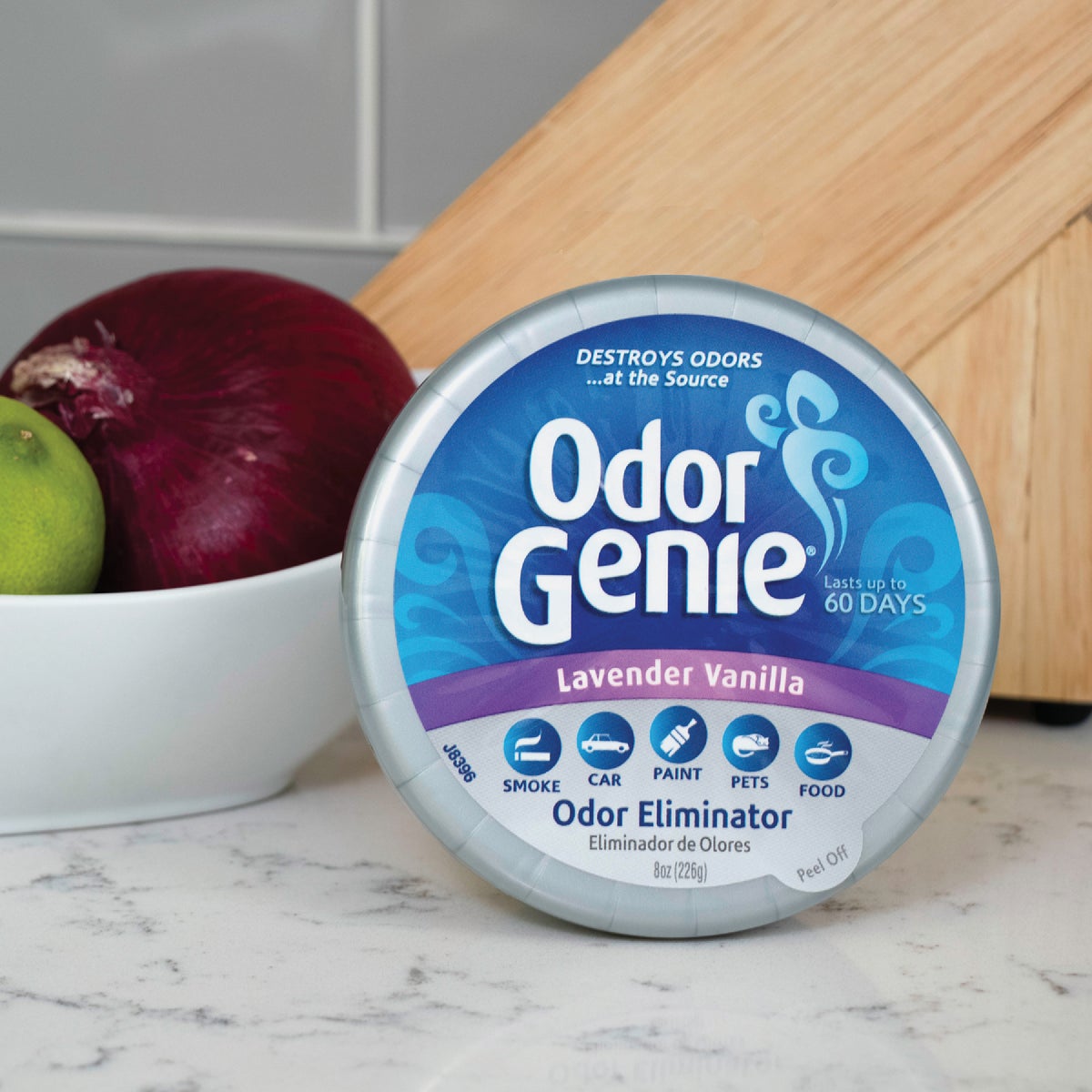 DampRid Odor Genie 8 Oz. Lavender Solid Air Freshener Image 4