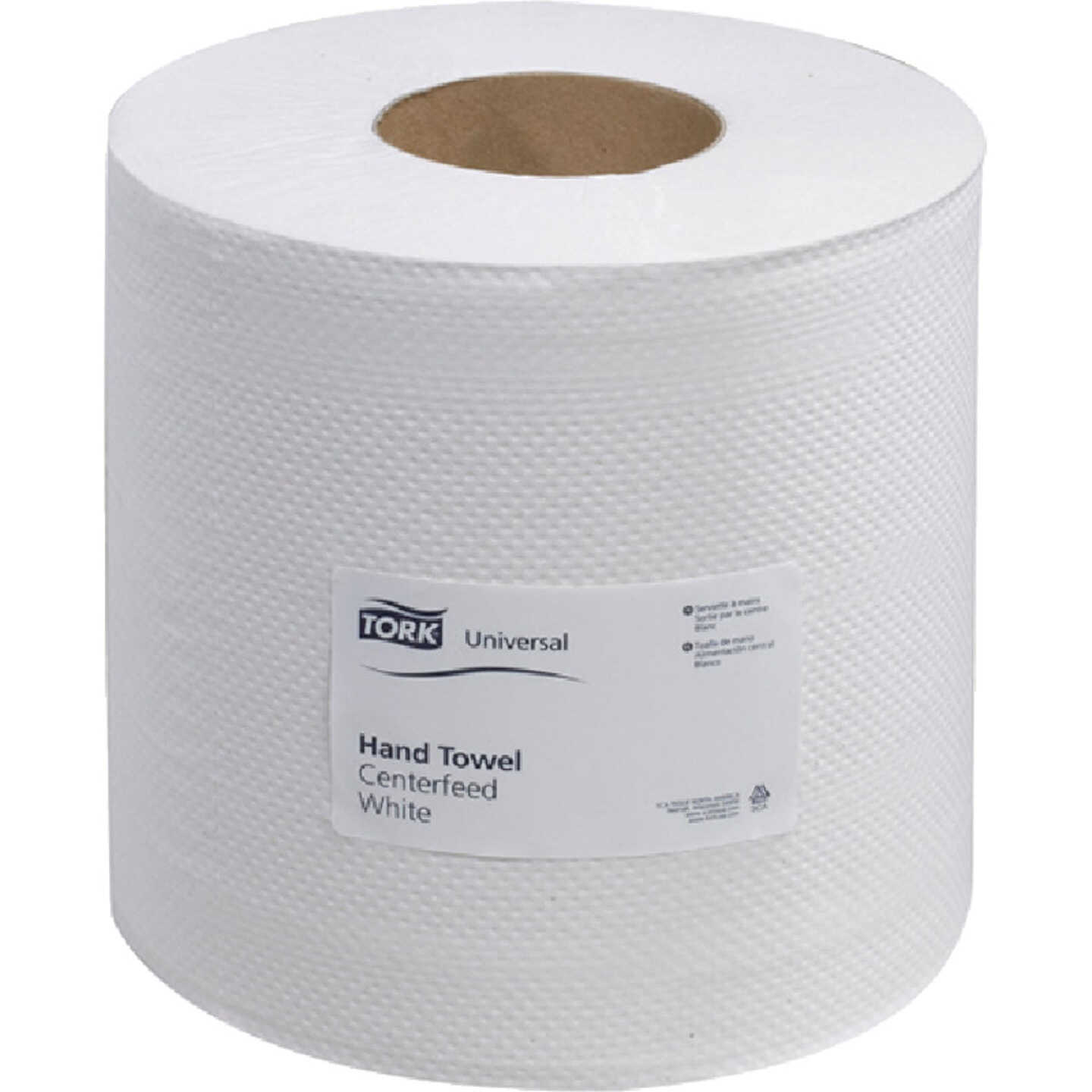 SCA Tork White Center Pull Roll Towels (6-Count) Image 1