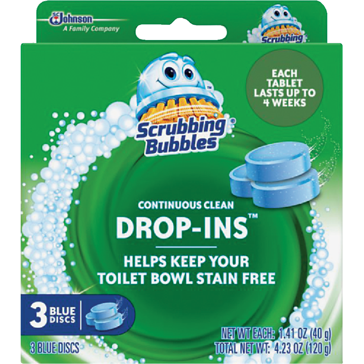 Scrubbing Bubbles Vanish Continuous Clean Drop-Ins Automatic Toilet Bowl Cleaner (3-Pack)