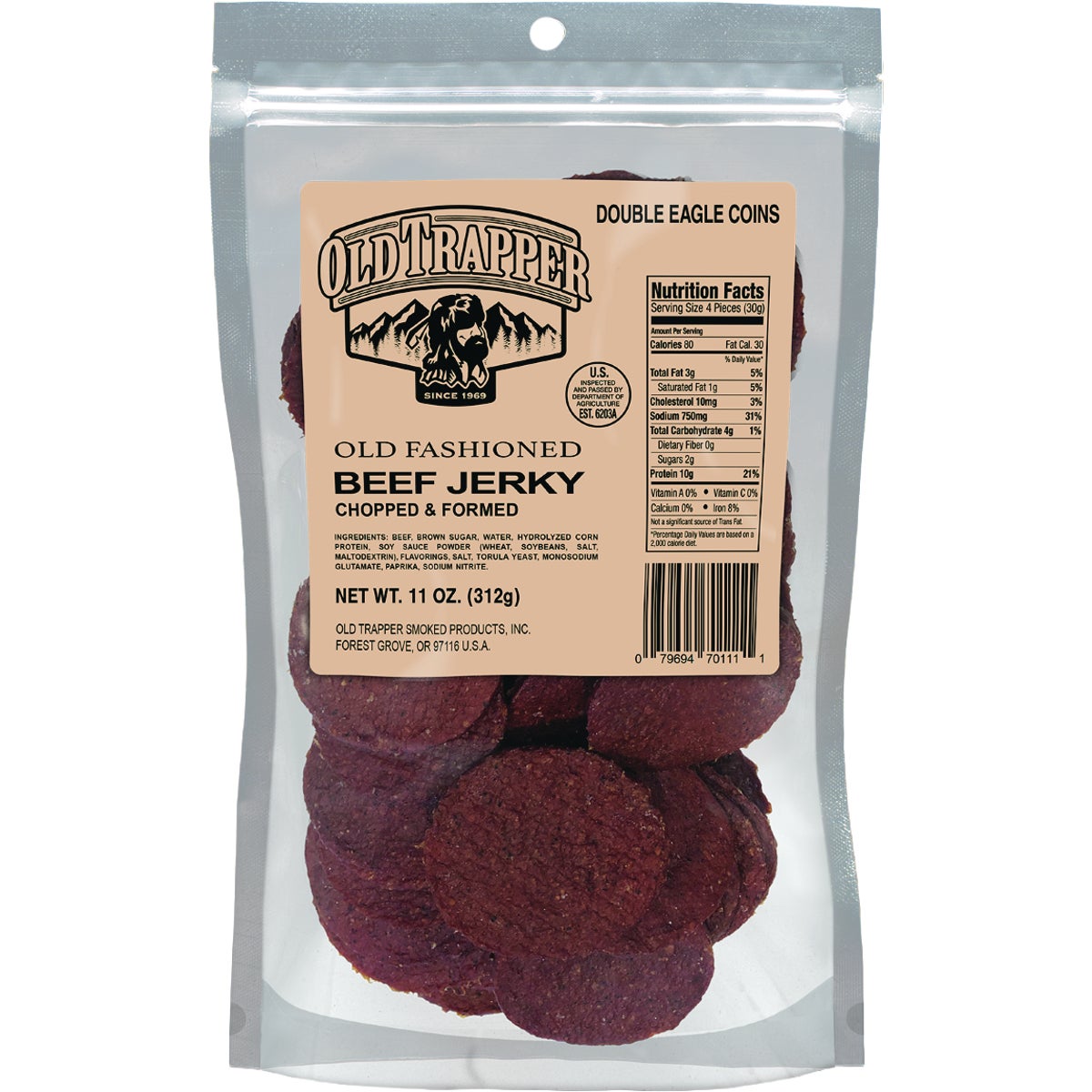 Old Trapper 11 Oz. Old Fashioned Beef Jerky