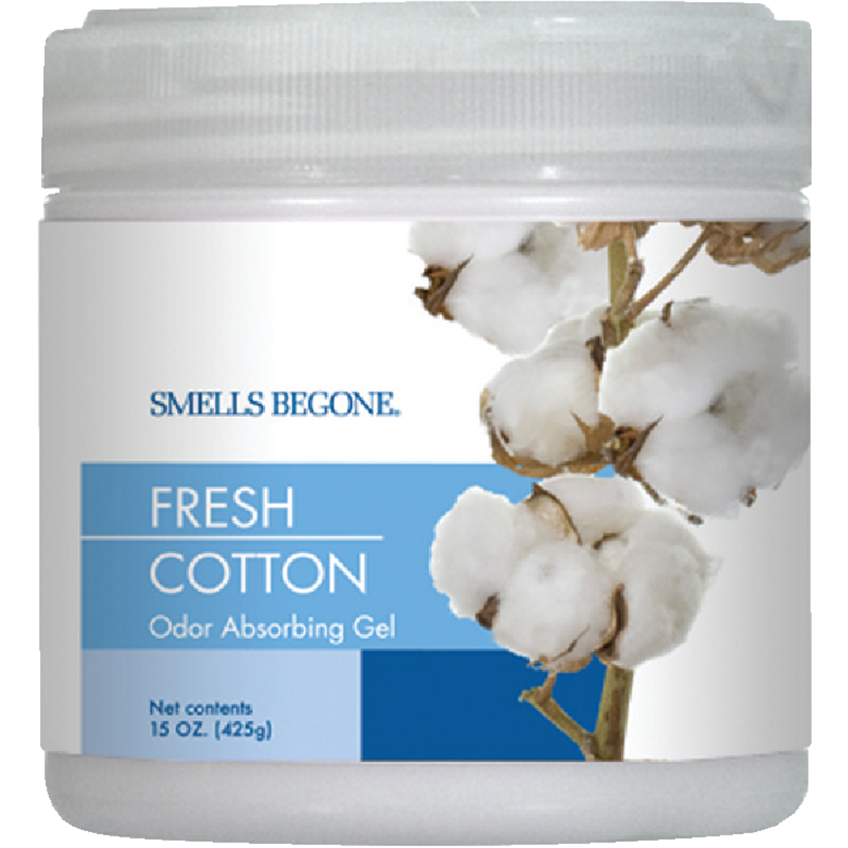 Smells Begone 15 Oz. Fresh Cotton Solid Air Freshener Image 1